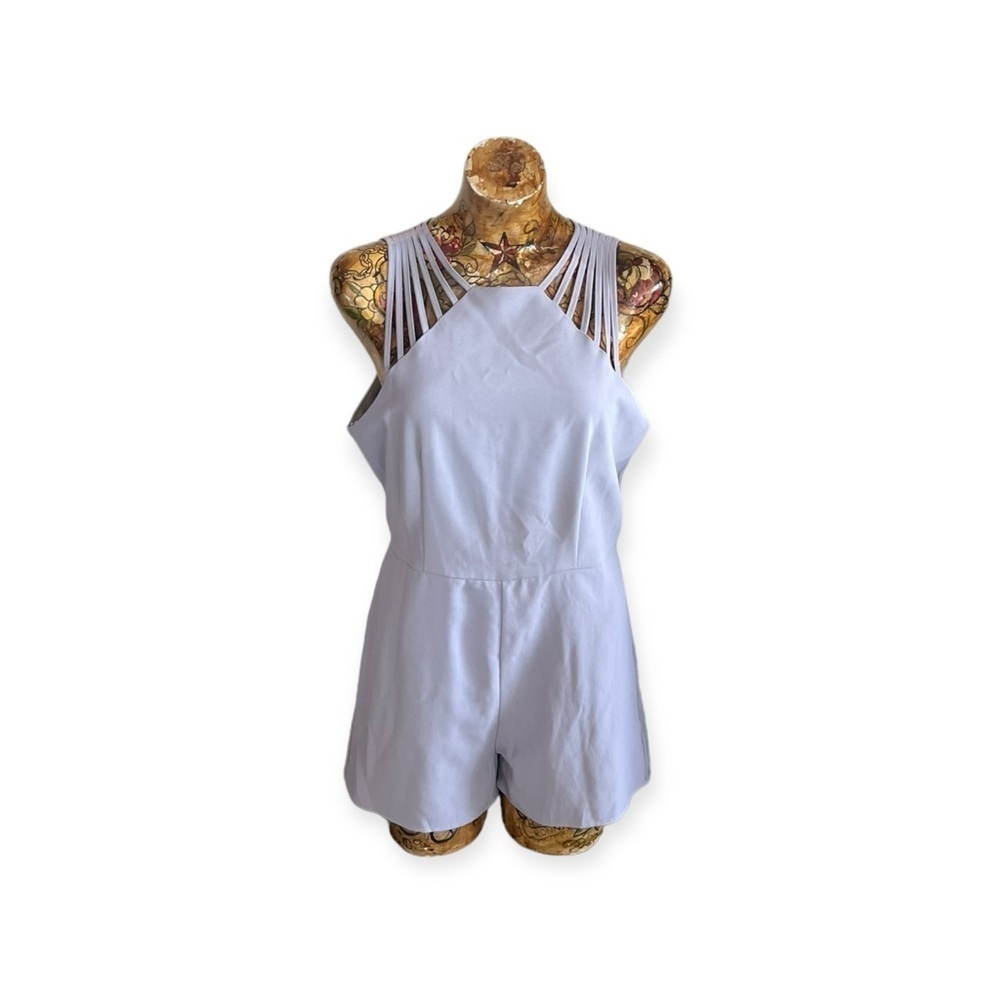 She + Sky romper shorts large sleeveless new